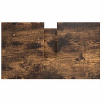 Mobile Lavabo da Bagno con Cassetti Rovere Fumo 60x34,5x60 cm 861884