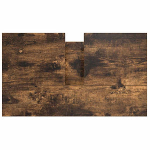 Mobile Lavabo da Bagno con Cassetti Rovere Fumo 60x34,5x60 cm 861884