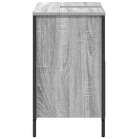 Mobile Lavabo da Bagno con Cassetti Grigio Sonoma 60x34,5x60 cm 861885
