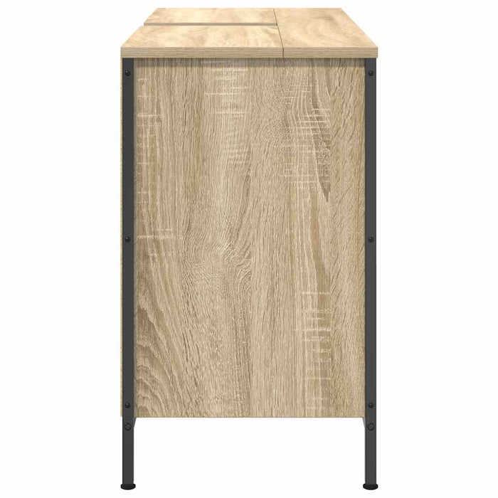 Mobile Lavabo con Cassetti Rovere Sonoma 90x34,5x60 cm 861888