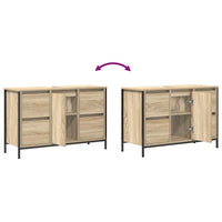 Mobile Lavabo con Cassetti Rovere Sonoma 90x34,5x60 cm