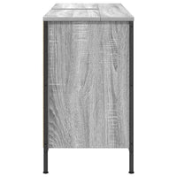 Mobile Lavabo con Cassetti Grigio Sonoma 90x34,5x60 cm 861890