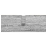 Mobile Lavabo con Cassetti Grigio Sonoma 90x34,5x60 cm 861890