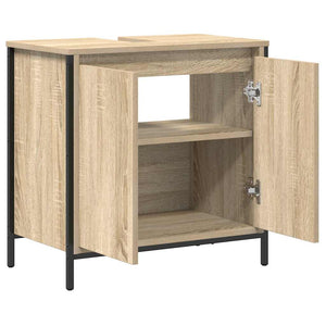 Mobile Lavabo da Bagno-Armadietto da bagno Rovere Sonoma 60x34,5x60 cm