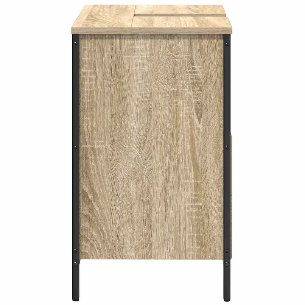 Mobile Lavabo da Bagno Rovere Sonoma 60x34,5x60 cm 861893
