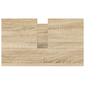 vidaXL Mobile Lavabo da Bagno Rovere Sonoma 60x34,5x60 cm