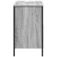 Mobile Lavabo da Bagno-Armadietto da bagno Grigio Sonoma 60x34,5x60 cm