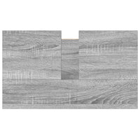 Mobile Lavabo da Bagno Grigio Sonoma 60x34,5x60 cm 861895