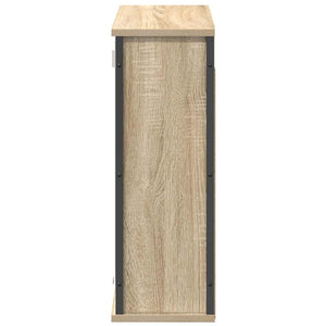 Pensile da Bagno con Specchio Rovere Sonoma 60x21x60 cm 861898