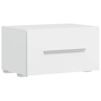 Unità TV 5 pz con Illuminazione a LED Bianco Opaco Truciolato 3324229