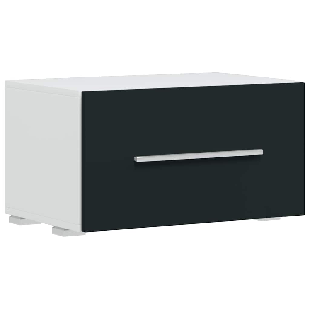 vidaXL Unità TV 5 pz con Illuminazione a LED Indaco Opaco Truciolato