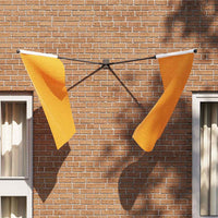 Supporto per palo della bandiera Nero 11.5 x 7.5 cm Acciaio 4106550