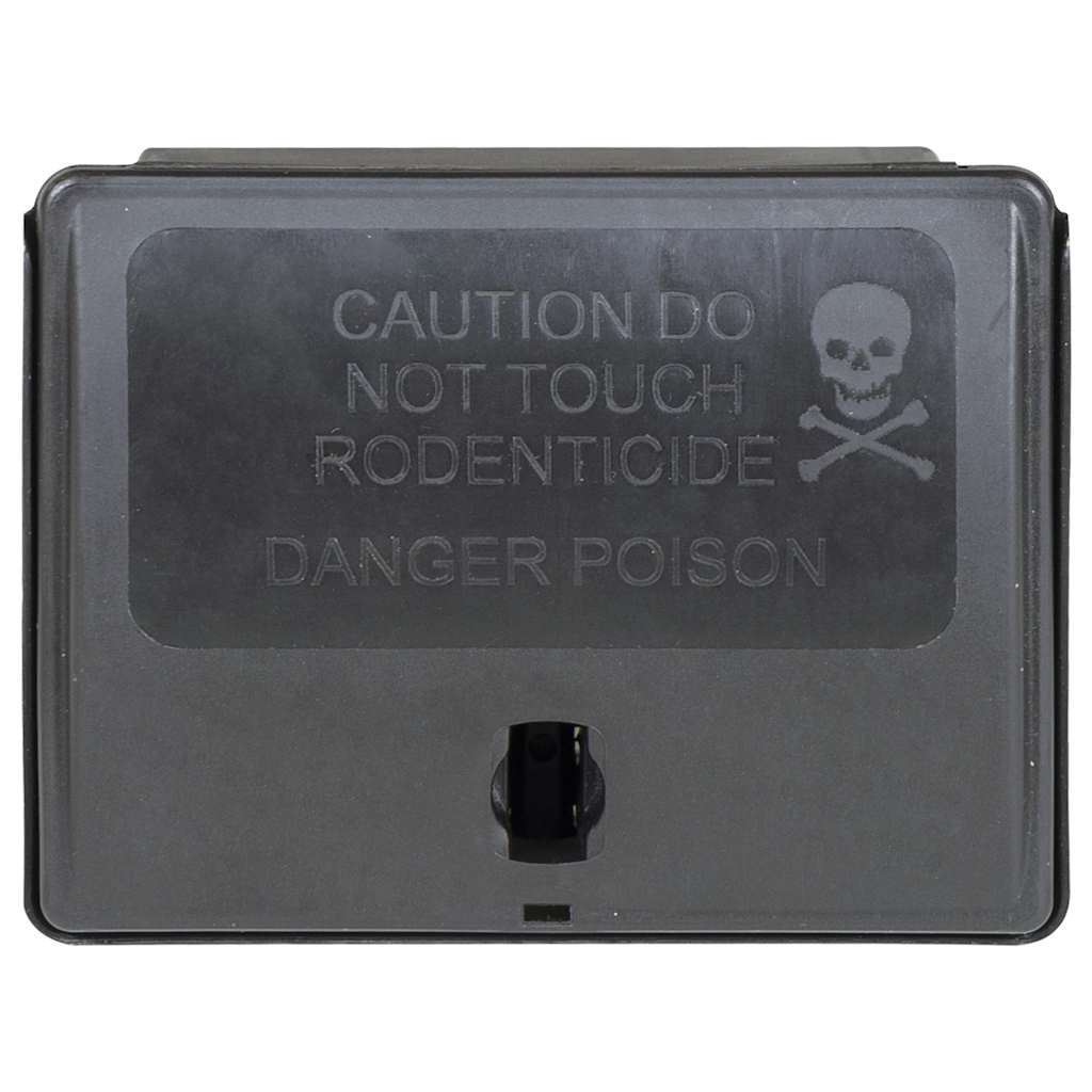 Trappole per Topi 5 pz Nere 13x10x4 cm 4106481