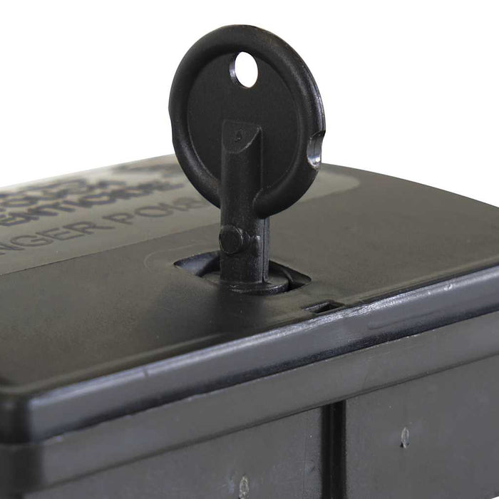 Trappole per Topi 5 pz Nere 13x10x4 cm 4106481