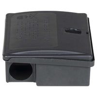 vidaXL Trappole per Topi 10 pz Nere 13x10x4 cm