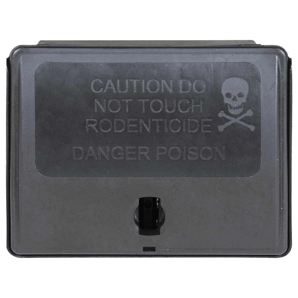 vidaXL Trappole per Topi 10 pz Nere 13x10x4 cm