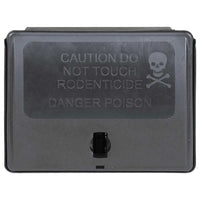 vidaXL Trappole per Topi 10 pz Nere 13x10x4 cm