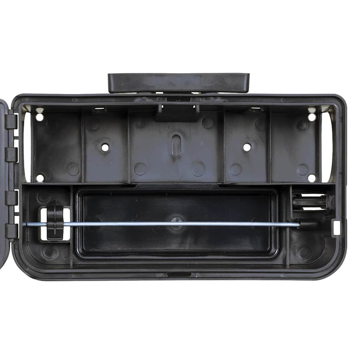 Trappole per Topi 4 pz Nere 22x12,5x7,5 cm