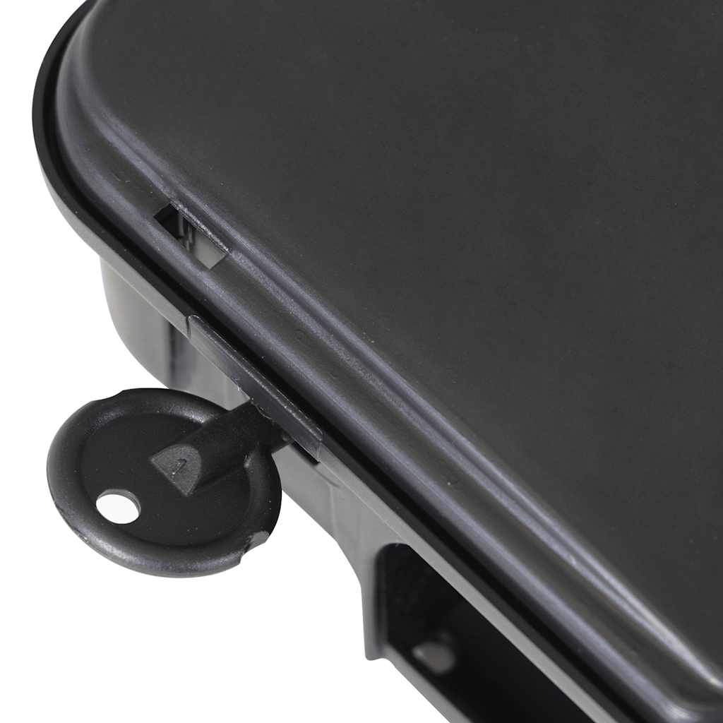 Trappole per Topi 6 pz Nere 22x12,5x7,5 cm 4106485