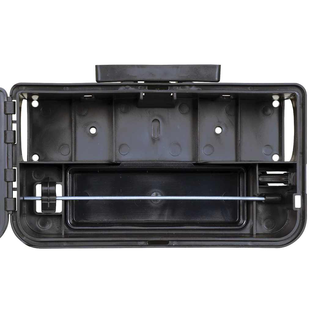 Trappole per Topi 12 pz Nere 22x12,5x7,5 cm