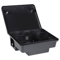 Trappole per Topi 4 pz Nere 23x19x9,5 cm