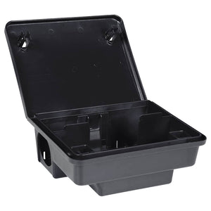 Trappole per Topi 4 pz Nere 23x19x9,5 cm