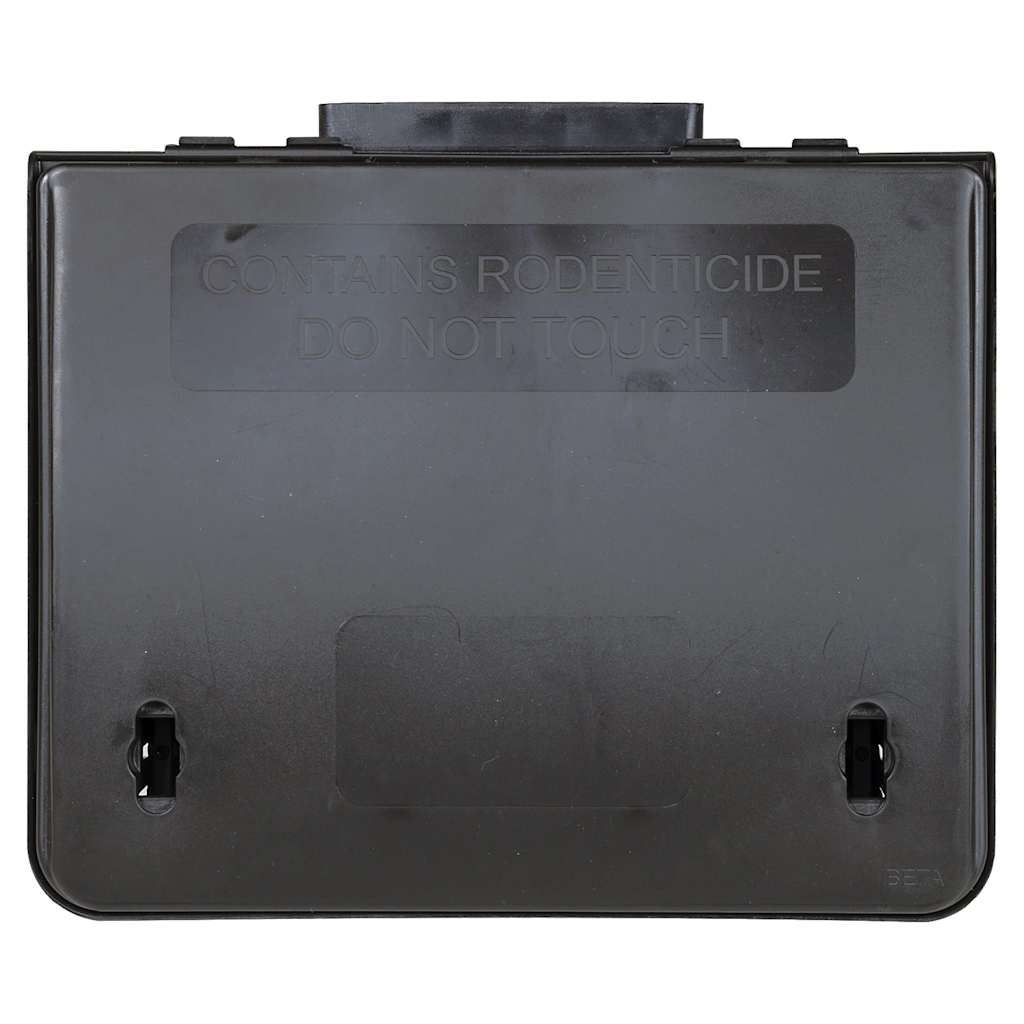 Trappole per Topi 4 pz Nere 23x19x9,5 cm 4106487