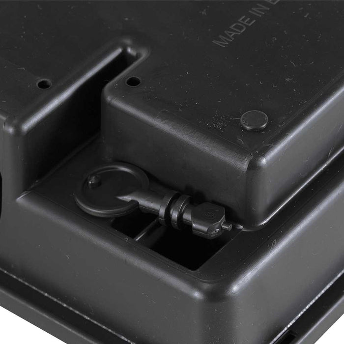 Trappole per Topi 4 pz Nere 23x19x9,5 cm