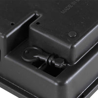 Trappole per Topi 4 pz Nere 23x19x9,5 cm 4106487