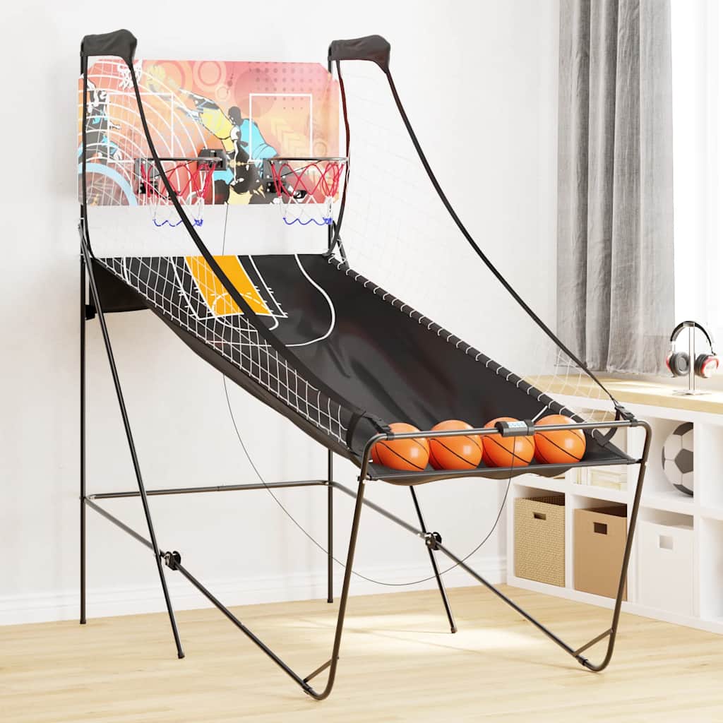 vidaXL Arcade da Basket con 4 Palle per 2 Giocatori