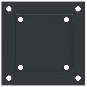 Basi per Pali Quadrati 4pz 101x101mm Acciaio Verniciato Polvere 42000030