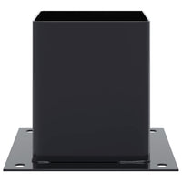 Basi Pali Quadrati 12 pz 101x101 mm Acciaio Verniciato Polvere 42000031