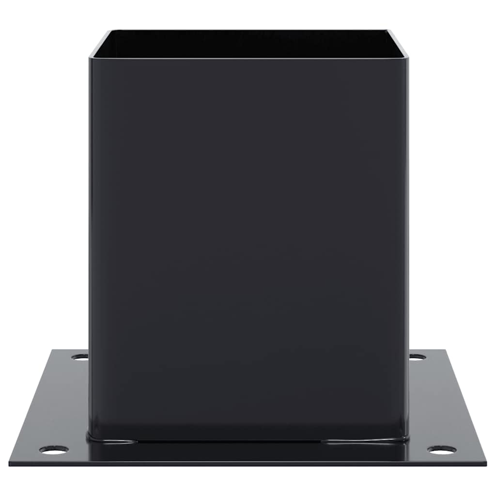 vidaXL Basi Pali Quadrati 12 pz 101x101 mm Acciaio Verniciato Polvere