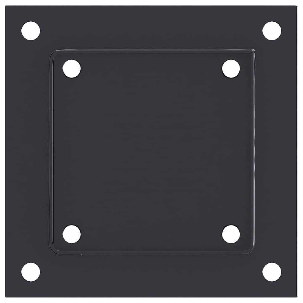 Basi Pali Quadrati 12 pz 101x101 mm Acciaio Verniciato Polvere 42000031