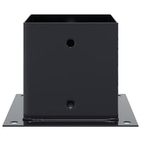 Basi Pali Quadrati 12 pz 141x141 mm Acciaio Verniciato Polvere 42000035