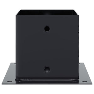 Basi Pali Quadrati 12 pz 141x141 mm Acciaio Verniciato Polvere 42000035