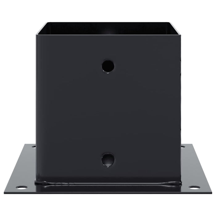 Basi Pali Quadrati 12 pz 141x141 mm Acciaio Verniciato Polvere 42000035