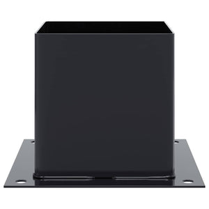 Basi Pali Quadrati 12 pz 141x141 mm Acciaio Verniciato Polvere 42000035