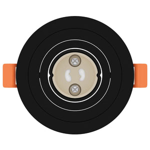 Spotlights con i riflettori 12 pcs Nero 9 x 9 x cm Alluminio 4108144