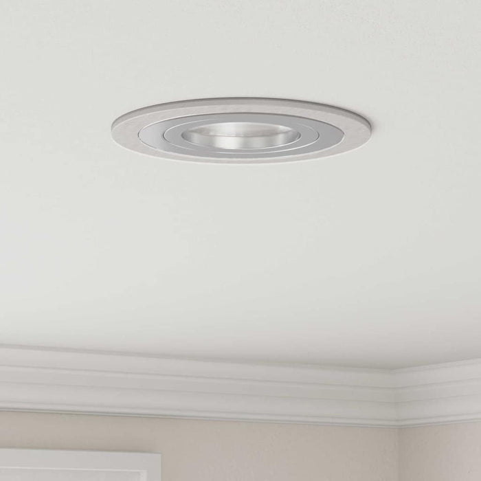 Spotlights con i riflettori 24 pcs Argento 9 x 9 x cm Alluminio 4108148