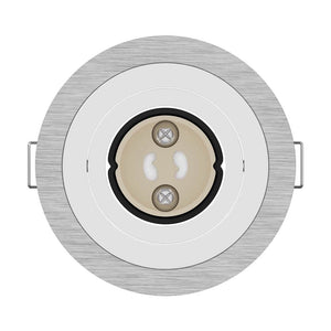 Spotlights con i riflettori 24 pcs Argento 9 x 9 x cm Alluminio 4108148