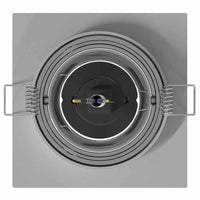 Spotlights con i riflettori 24 pcs Argento 9 x 9 x cm Alluminio 4108157