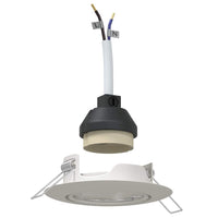 Spotlights con i riflettori 24 pcs Bianco 9 x 9 cm Metallo 4108163