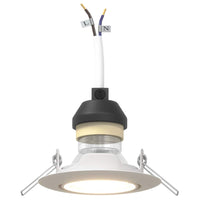 Spotlights con i riflettori 24 pcs Bianco 9 x 9 cm Metallo 4108163