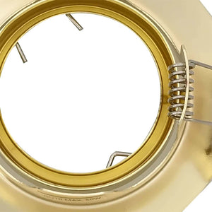 Spotlights con i riflettori 6 pcs Oro 9 x 9 cm Metallo 4108164