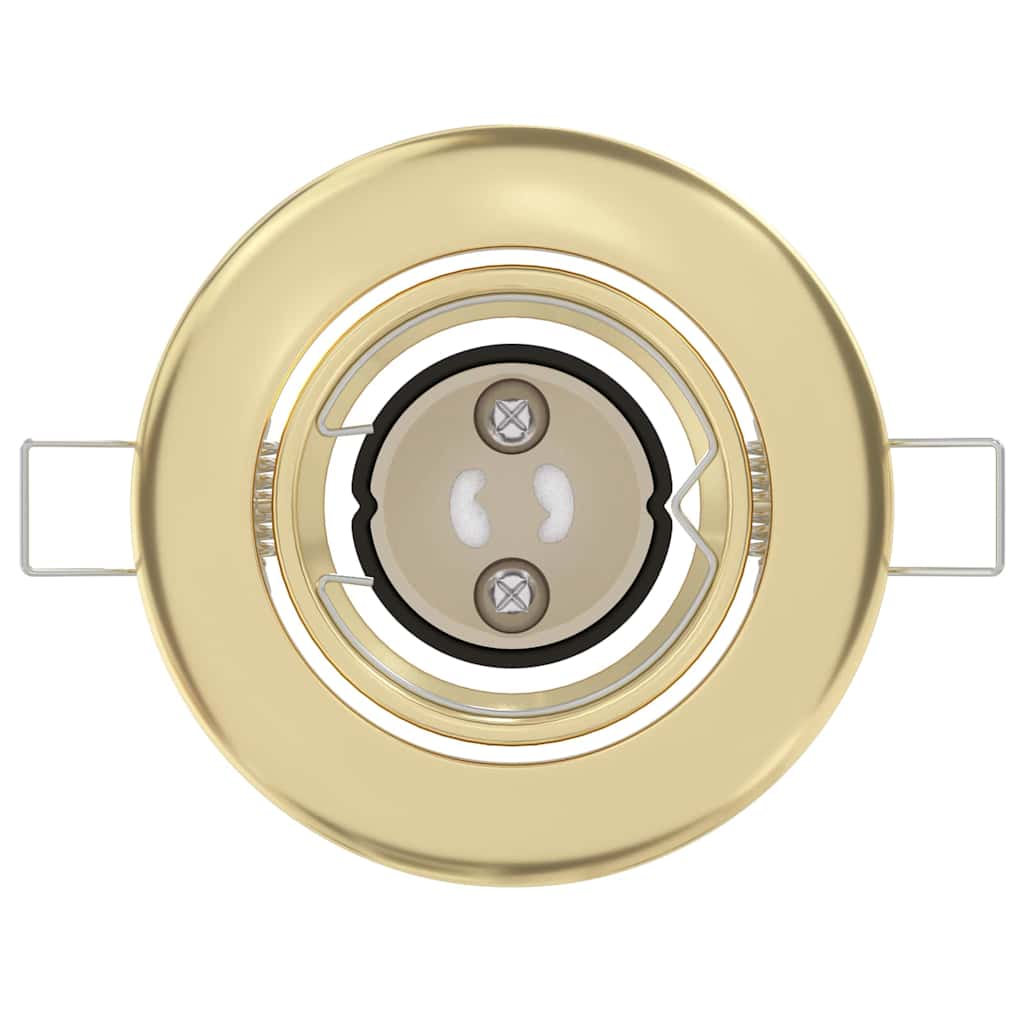 Spotlights con i riflettori 6 pcs Oro 9 x 9 cm Metallo 4108164