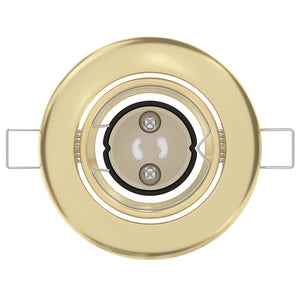 Spotlights con i riflettori 6 pcs Oro 9 x 9 cm Metallo 4108164