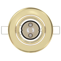 Spotlights con i riflettori 24 pcs Oro 9 x 9 cm Metallo 4108166