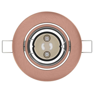 Spotlights con i riflettori 12 pcs Rame 9 x 9 cm Metallo 4108168