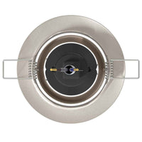 Spotlights con i riflettori 6 pcs Argento 9 x 9 cm Metallo 4108170